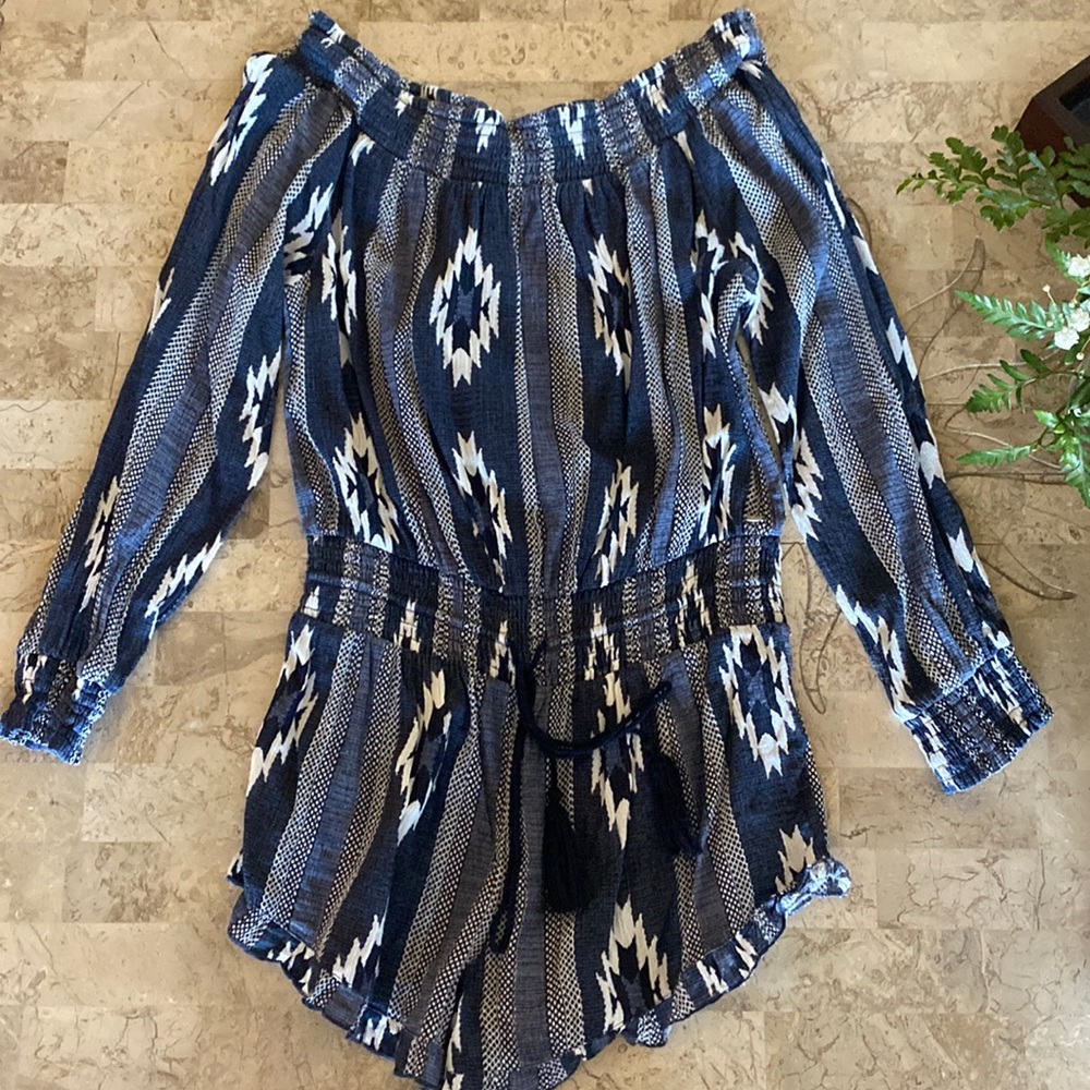 Rip curl off the shoulder romper